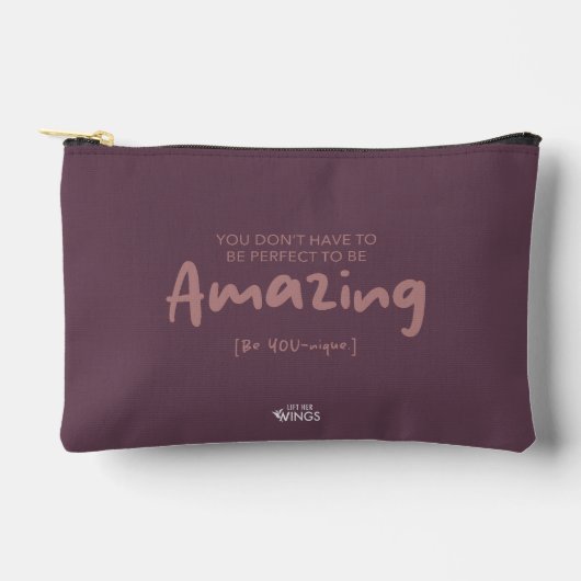 Accessoires Incroyable [Soyez VOUS-même] — Pochette à fermetur (Recto)