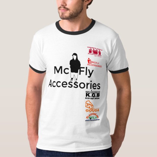 Accessoires McFly avec T-Shirt Logo Strip (Devant)