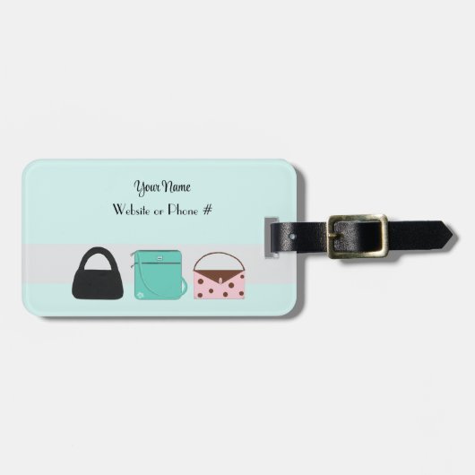 Accessoires Ontwerper Tas Bagagelabel (Voorkant horizontaal)