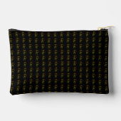 Accessoires Pochette à fermeture éclair à motif monogramme Or (Verso)