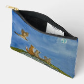 Accessoires Pochette à fermeture éclair Animaux qui regardent (Ouvrir)