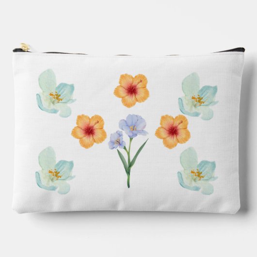 Accessoires Pochette à fermeture éclair avec élégante illustra (Recto)