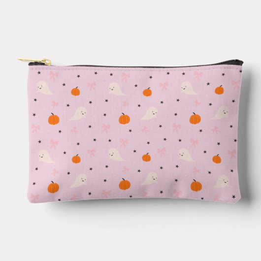 Accessoires Pochette à fermeture éclair avec motif de fantôme (Recto)