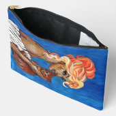 Accessoires Pochette à fermeture éclair Chat Maman Collage Mul (Ouvrir)
