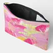 Accessoires Pochette à fermeture éclair en art abstrait rose o (Ouvrir)