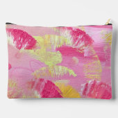 Accessoires Pochette à fermeture éclair en art abstrait rose o (Verso)