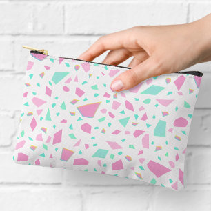 Accessoires Pochette à fermeture éclair en mosaïque arc-en-cie