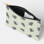 Accessoires Pochette à fermeture éclair Sage Chat Gris Mignon (Ouvrir)