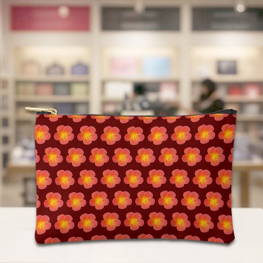 Accessoires Pochette à motif sans couture de Rose de mousse ro