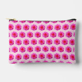 Accessoires Pochette à motif sans couture de rose rose (Recto)