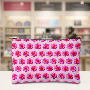 Accessoires Pochette à motif sans couture de rose rose