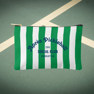 Accessoires Pochette à rayures vertes Retro Après Pickle Ball