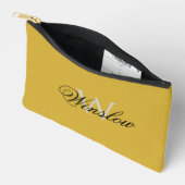 Accessoires Pochette à zip monogramme élégante pour objets per (Ouvrir)