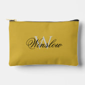 Accessoires Pochette à zip monogramme élégante pour objets per (Recto)