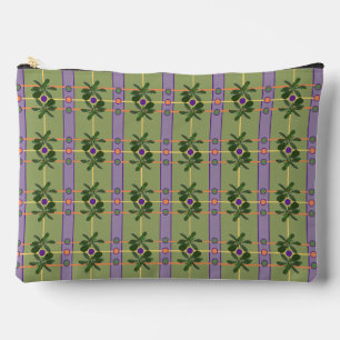 Accessoires Pochette Accessoire à rayures lavande pâle