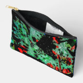 Accessoires Pochette d'accessoires abstraits à fleur sèche (Ouvrir)
