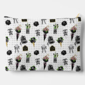 Accessoires Pochette de Maquillage Chic à Points Parisienne (Verso)