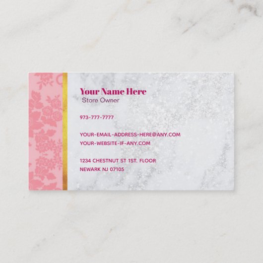 Accessoires pour animaux de compagnie Carte de vis (Dos)