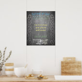 Accessoires pour inscription dans le style tableau (Cuisine)