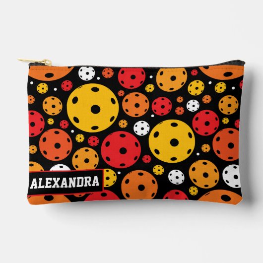 Accessoires 🏐 texte personnalisé Pochette multilingue à point (Recto)