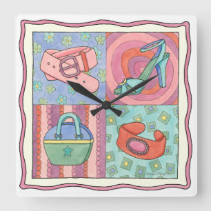 Accessoires van Chariklia Zarris voor vrouwen Vierkante Klok