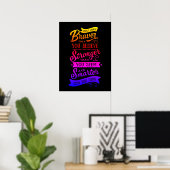 Accessoires voor Inspirerend prijsopgave art Poster (Thuiskantoor)