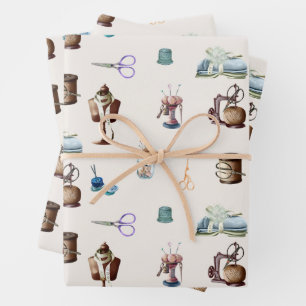 Accessoires voor  resterend naaien inpakpapier vel