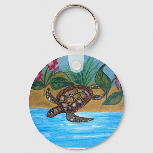 Accessoires voor schildpad of schildpad sleutelhanger (Voorkant)