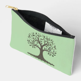 🌳 Accessoiretasje Boom des Lebens Lichtgroen Etui