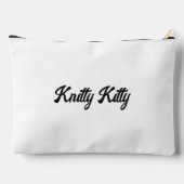 Accessoirezak voor gebreid Kat Etui (Achterkant)