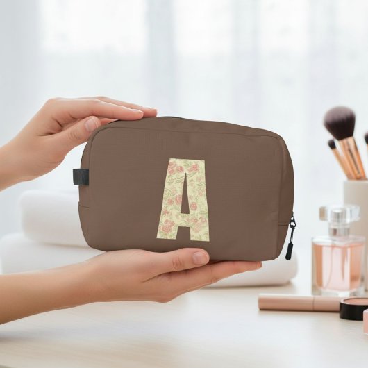 Accessory Bag Personalized Initial Toilettasje