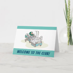 Accident de moto obtenir bonne carte humoristique