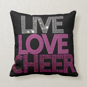 Acclamation vivante d'amour - coussin