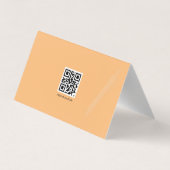 ACCOLADE, collection Carte de visite plié (Dos)