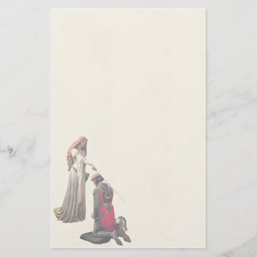 Accolade van Edmund Blair Leighton Briefpapier (Voorkant)