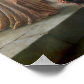 Accolade van Edmund Blair Leighton Poster (Hoek)