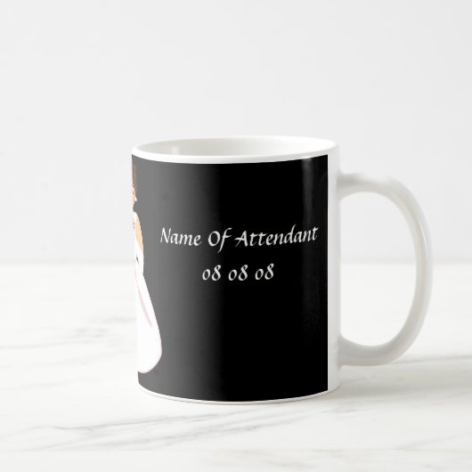 "Accompagnateur de la fête nuptiale III" - Mug per (Droite)