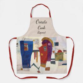 Accompanied Contrast, Kandinsky  Schort