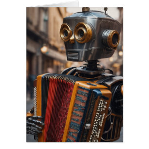 accordéon jouant astronaute