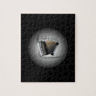 Accordeon ~ Muzikale Wereldbol ~ Muzikale Toonlad Legpuzzel