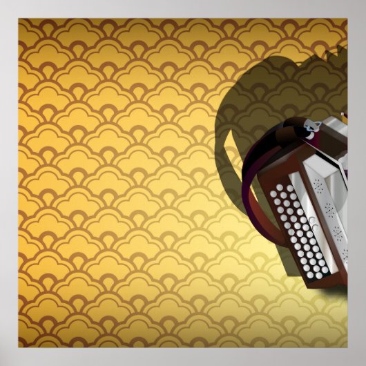 Accordeon Poster (Voorkant)