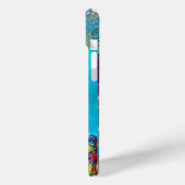 ACCORDEON SPELER IN DE NACHT WATERVERF Case-Mate iPhone CASE (Achterkant / Links)