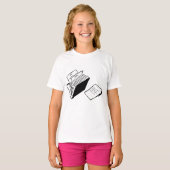 Accordeonmap T-shirt (Voorkant volledig)