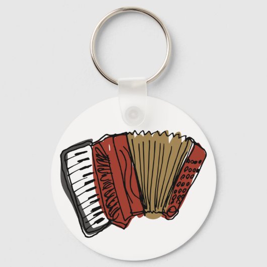 Accordian Sleutelhanger (Voorkant)