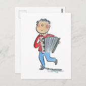 Accordion Briefkaart (Voorkant / Achterkant)