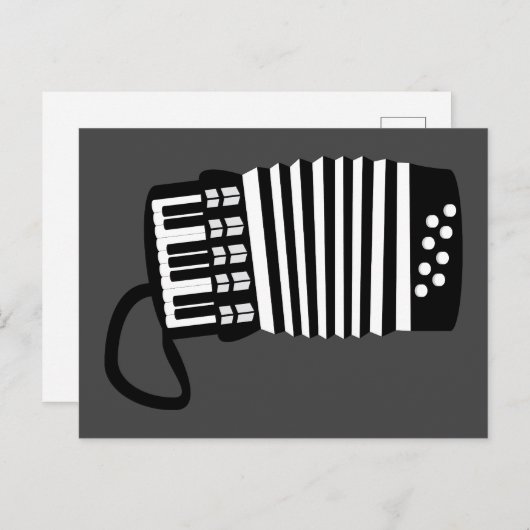 Accordion Briefkaart (Voorkant / Achterkant)