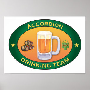 Accordion Drink team Poster