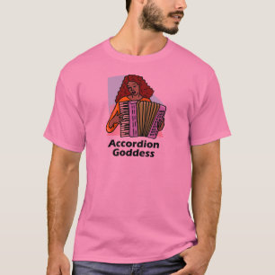 Accordion Goddess T-shirt
