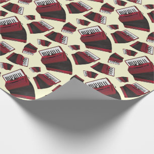 Accordion Instrument Musician Music Teacher Cadeaupapier