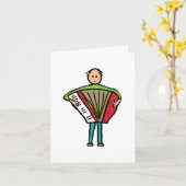 Accordion Kaart (Gele Bloem)
